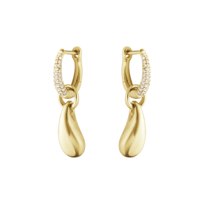 Georg Jensen: Reflect �reringe -  Guld - Diamanter - 20002006