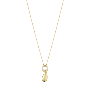 Georg Jensen: REFLECT Vedh�ng -  Halsk�de - Guld - Diamanter - 20002007