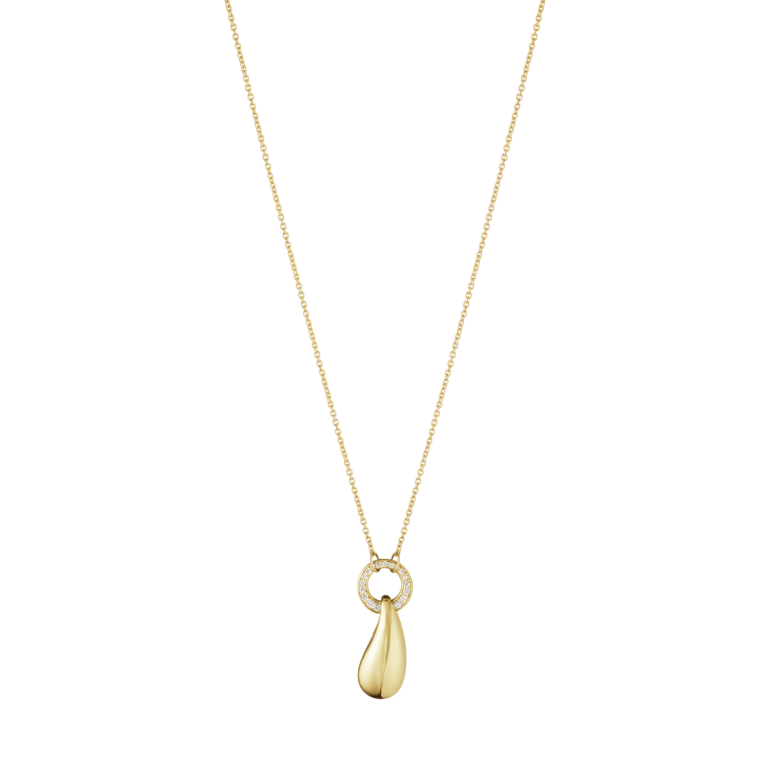 Georg Jensen: REFLECT Vedh�ng -  Halsk�de - Guld - Diamanter - 20002007
