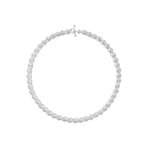Georg Jensen: Weft Halsk�de med enkelt led - S�lv - 20002031