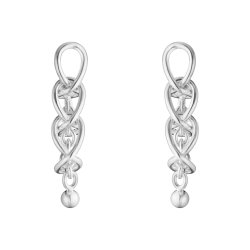Georg Jensen: Weft �reringe - Sterling S�lv - 20002036