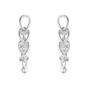 Georg Jensen: Weft �reringe - Sterling S�lv - 20002036