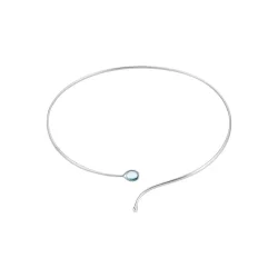 Georg Jensen: Torun Archive- Halsring - S�lv - Topas - 20002073