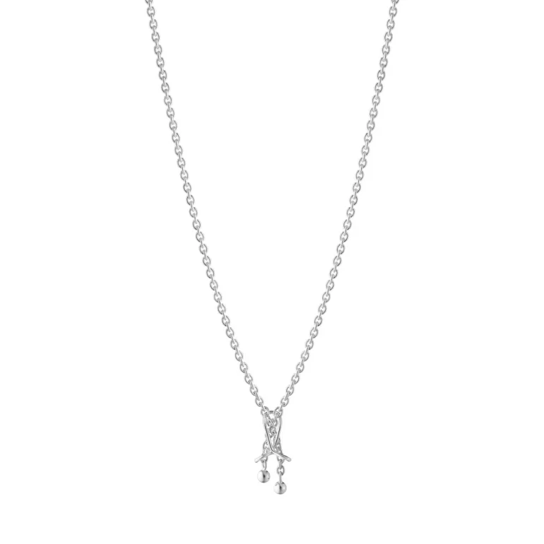 Georg Jensen: Weft Vedh�ng Halsk�de- Small - S�lv - 20002084