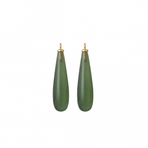 OLE LYNGGAARD COPENHAGEN: Drops vedhng til reringe -  Lotus - Guld Serpentin - A3081-431