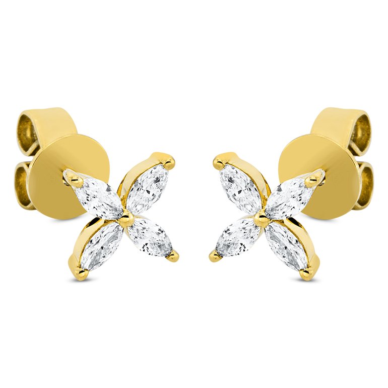 Guldbrandsen: restikker - reringe - Guld - Diamanter - 2P137G