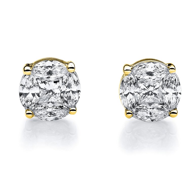 Guldbrandsen: restikker - reringe - Guld - Diamanter - 2G528G4-1