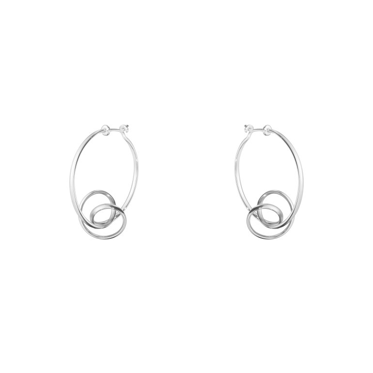 Georg Jensen: Torun / Forget-Me-Knot �reringe - S�lv - 3539342