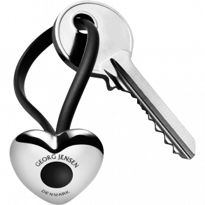 Georg Jensen: HJERTE N�glering - Rustfrit st�l - 3584869
