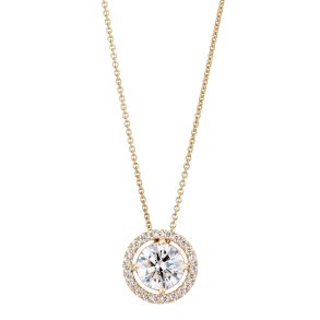 Guldbrandsen: Roset Vedh�ng - Guld - Brillanter - 4021582