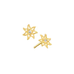 Dulong: Sun �reringe - �restikker - Mini - Brillant - guld - 42111A5098-2