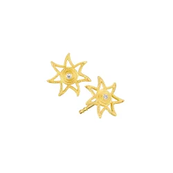 Dulong: Sun �reringe - �restikker - Lille - Brillant - guld - 422112A5026-2