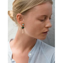 OLE LYNGGAARD COPENHAGEN: Lotus Vedh�ng Til �restik - Malakit - A3060-404