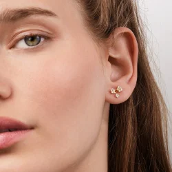 OLE LYNGGAARD COPENHAGEN: Shooting Stars restikker - reringe - Guld - Brillanter - A3089-402