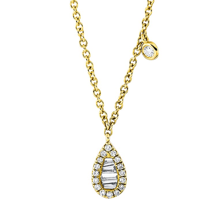 Guldbrandsen: Halskde - Diamanter - Guld - 4L888G