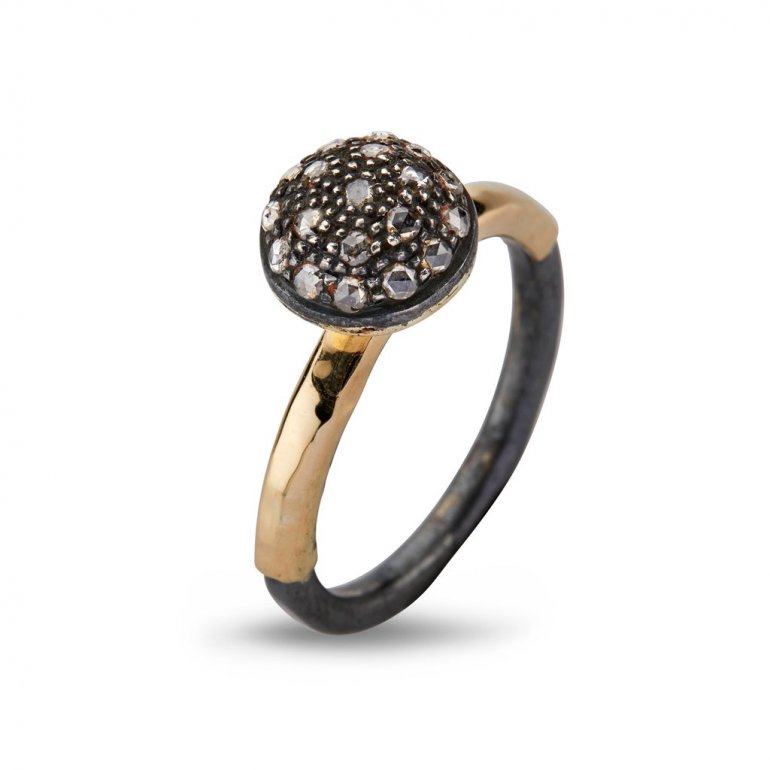 By Birdie: VICTORIA ROSE PAV RING - 50110250