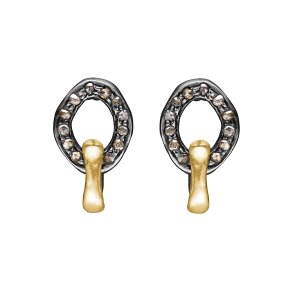 By Birdie: Ears Onassis Duo Golden reringe - 50811475