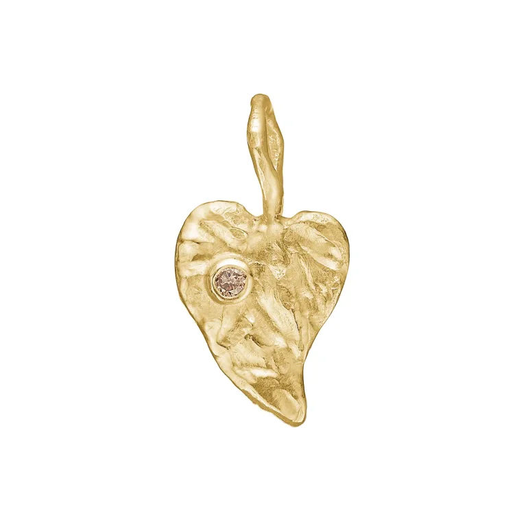By Birdie: Zenith Heart vedhng - Guld - Diamant - 5090297