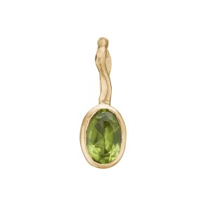 By Birdie: Zenith Perodot Vedhng - Guld - Peridot - 5090298D