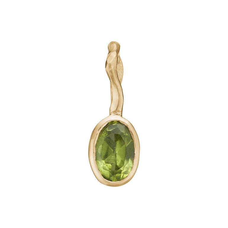 By Birdie: Zenith Perodot Vedhng - Guld - Peridot - 5090298D