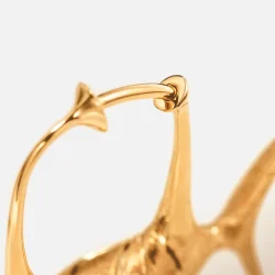 OLE LYNGGAARD COPENHAGEN: Young Fish rering - Lille - Guld - A3149-403