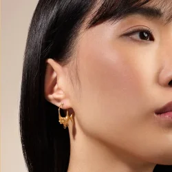 OLE LYNGGAARD COPENHAGEN: Young Fish rering - Lille - Guld - A3149-403