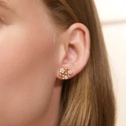 OLE LYNGGAARD COPENHAGEN: Shooting Stars restikker - reringe - Guld - Brillanter - A3209-402