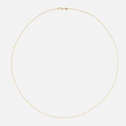 OLE LYNGGAARD COPENHAGEN: Bird collier Halsk�de - r�dguld og brillanter - 80cm -  A3266-401