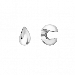 OLE LYNGGAARD COPENHAGEN: Manchetknapper Drbe - Slv - A1618-301