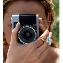 Flora Danica: Grs Statement  ring - forgyldt slv - GR-StRi-G