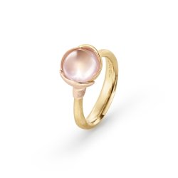 OLE LYNGGAARD COPENHAGEN: Lotus Ring Str. 1 - Rosakvarts - A2650-420
