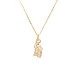 OLE LYNGGAARD COPENHAGEN: Elephant vedh�ng pav� - Lille - A2833-411