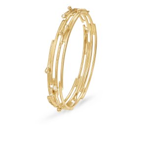 OLE LYNGGAARD COPENHAGEN: BoHo Armring - Guld - Diamanter - A2950-401