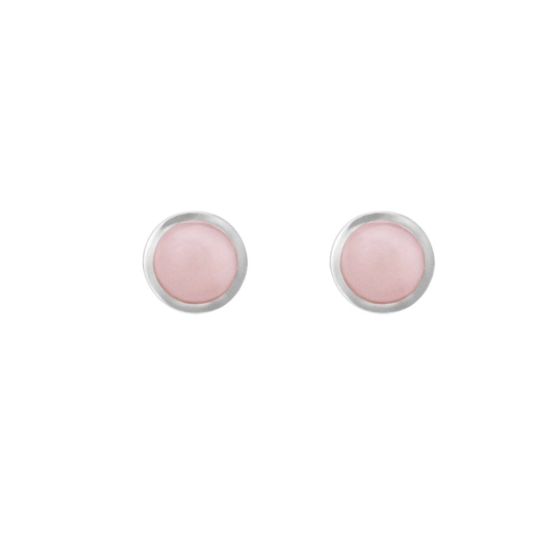 OLE LYNGGAARD COPENHAGEN: Lotus reringe Slv/Rosa Opal - A3034-302