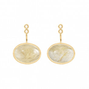 OLE LYNGGAARD COPENHAGEN: Lotus Vedhng Til restik - Rutilkvarts - A3060-402