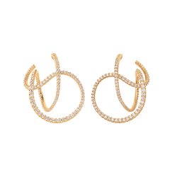 OLE LYNGGAARD COPENHAGEN: Love Band reringe - restikker- Guld - Brillanter - A3096-401