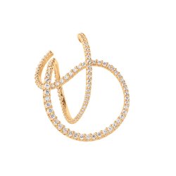 OLE LYNGGAARD COPENHAGEN: Love Band reringe - restikker- Guld - Brillanter - A3096-401