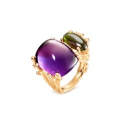 OLE LYNGGAARD COPENHAGEN: BoHo Cluster Ring - Guld - A3111-401