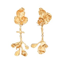 OLE LYNGGAARD COPENHAGEN:  WILD ROSE RESTIKKER - rering - Guld - Brillanter - A3191-402