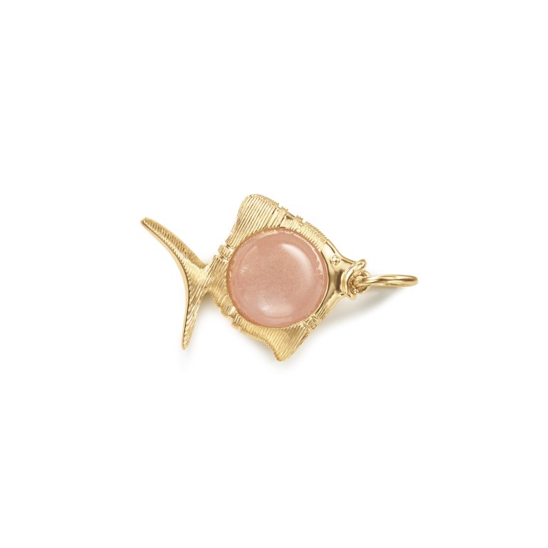 OLE LYNGGAARD COPENHAGEN: Young Fish Vedhng - Guld - Mnesten - A3217-401 