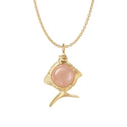 OLE LYNGGAARD COPENHAGEN: Young Fish Vedhng - Guld - Mnesten - A3217-401 