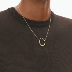 Georg Jensen: Offspring, Vedh�ng - Halsk�de - Medium - Guld - 20001940