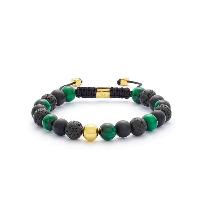 Alexander Lynggaard: ColorUp Tuscany Braided armbnd (8mm) - B00063