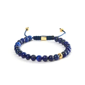 Alexander Lynggaard: Lapis Braided armbnd (6mm) - B00152