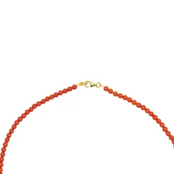Jane K�nig: Bead necklace Coral halsk�de - BNCO-HS26-G
