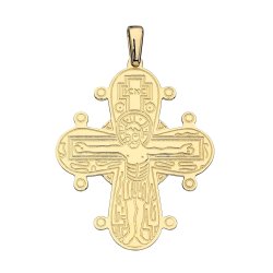 BNH: Dagmar kors vedhng - 8kt guld - De fem apostle 