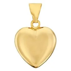 BNH: Hjerte vedhng - 8 kt guld