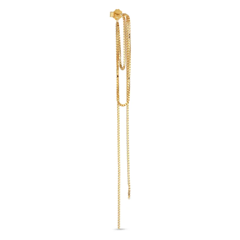 Jane K�nig: Big Night Magic �rering - �restik - Forgyldt S�lv - BNME-AW24-G