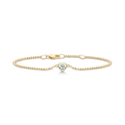 Julie Sandlau: Amorina bracelet armb�nd-  S�lv - BR344GDCZ