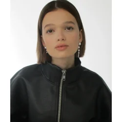 Jane Knig: Big Atomic Drop rering - restik - Forgyldt Slv - BADS-SS24-G